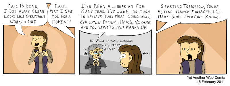A comic. It's not that funny, you're not missing much.