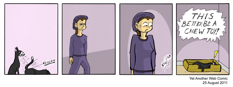 A comic. It's not that funny, you're not missing much.