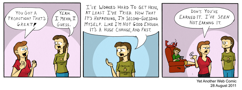 A comic. It's not that funny, you're not missing much.